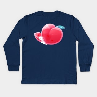 Peach Jelly Kids Long Sleeve T-Shirt